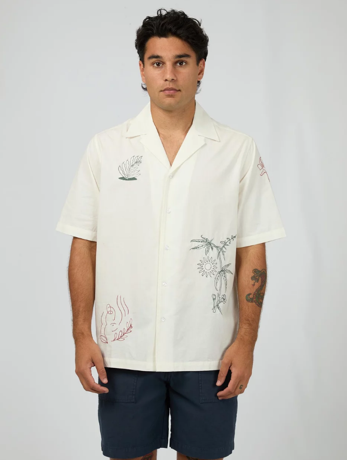 St Goliath Athens Embroidered Shirt