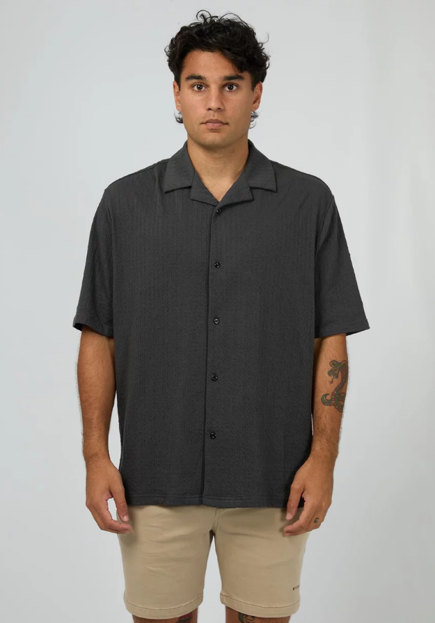 St Goliath Liberate Short Sleeve Shirt Navy