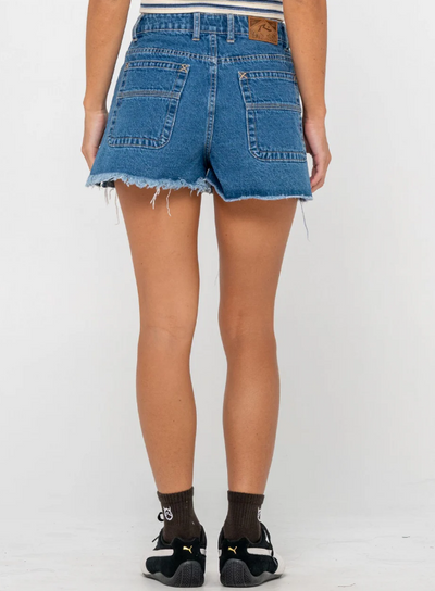 Rusty Penny Kick Flare Middy Blue