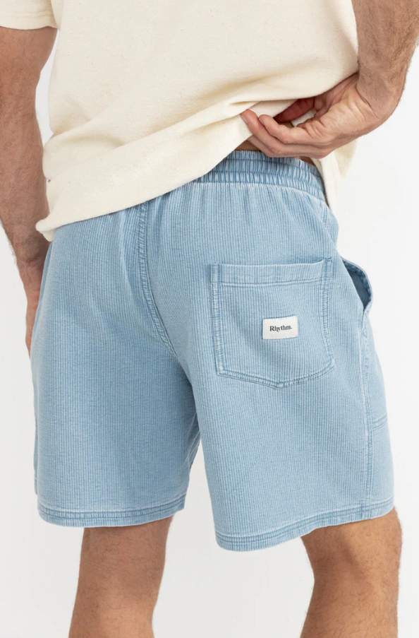 Rhythm Textured Wale Jam Indigo Short