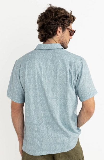 Rhythm Tile Blue SS Shirt