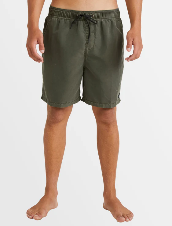 Billabong All Day OVD Layback Boys Dark Military Boardshort