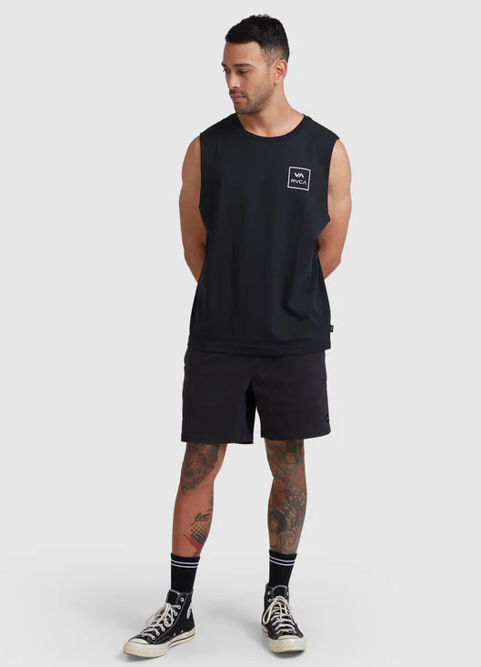 RVCA VA All The Ways Muscle Black
