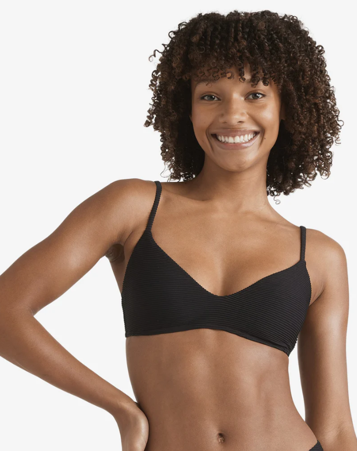 Billabong Tanlines V Bralette Blk