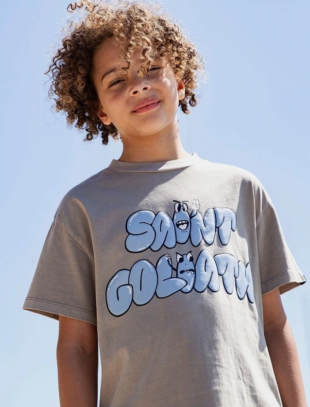 St Goliath Streets Tee Tan