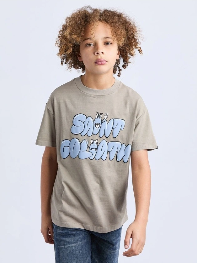 St Goliath Streets Tee Tan
