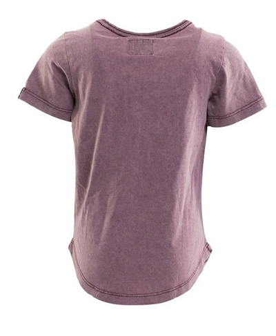 St Goliath Acid Tee Boys Burgandy