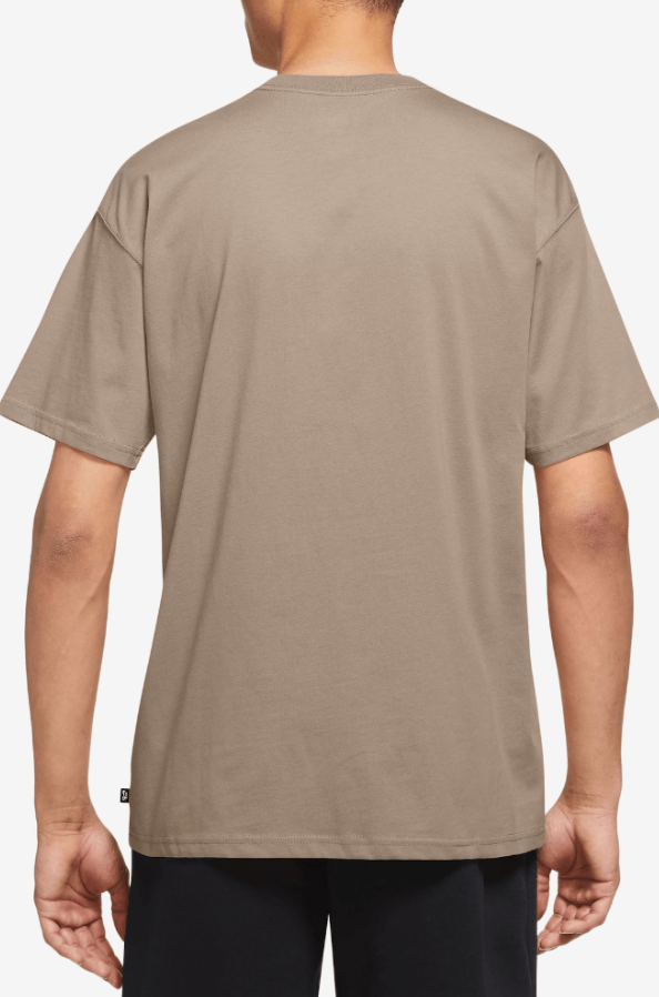 Nike Logo tee Mens Tan