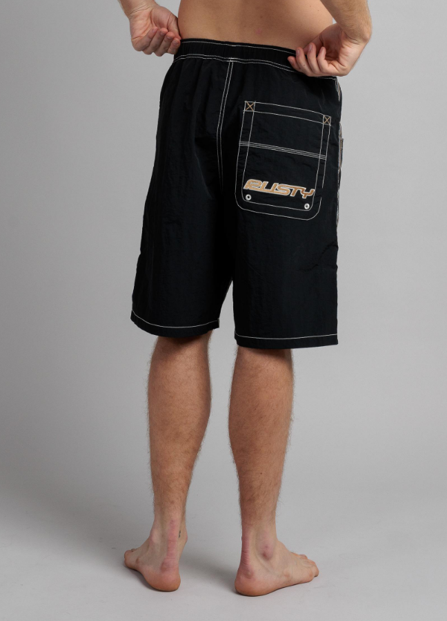 Rusty Flip Daddy Boardshorts Black