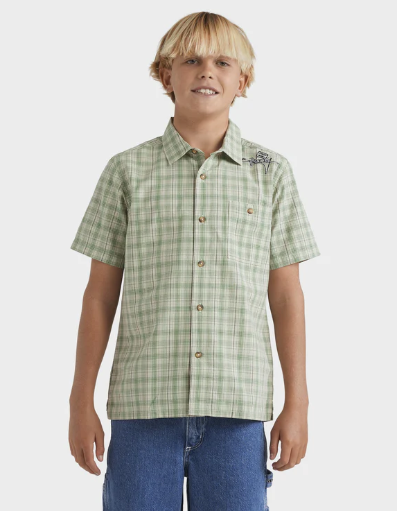 Billabong Boys Mogul Check SS