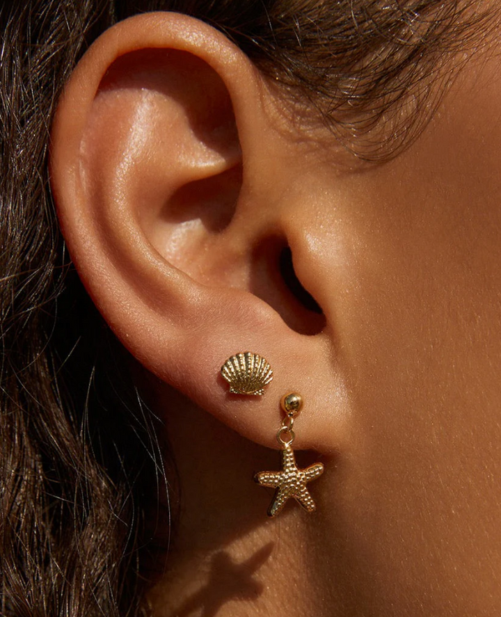 Arms Of Eve Shelli Gold Studs