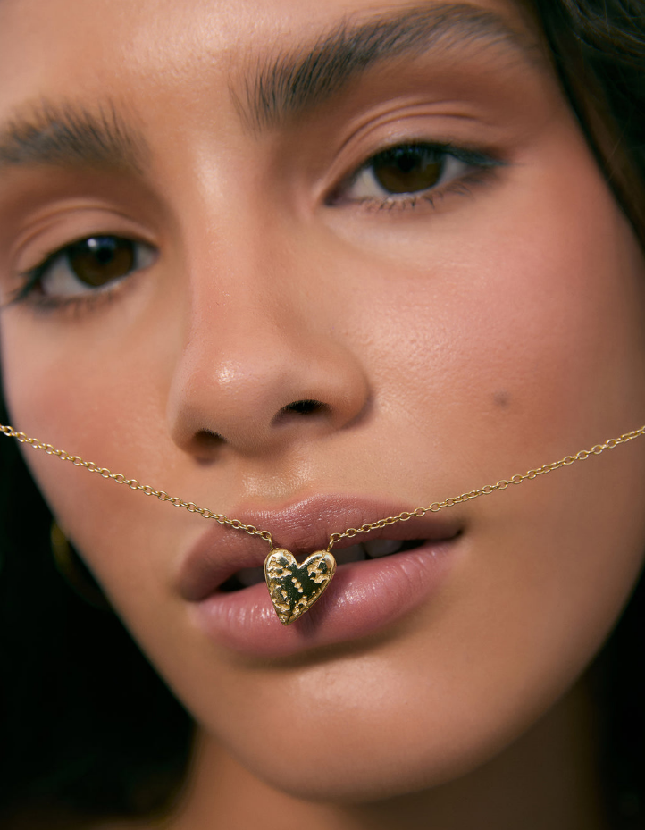 Arms Of Eve Honey Heart Necklace