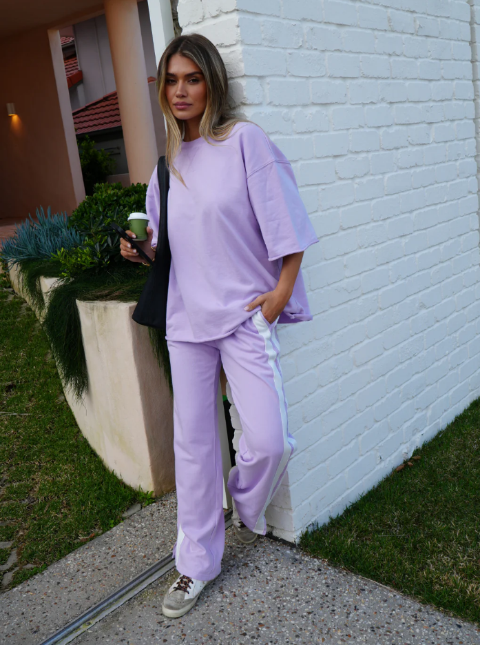 Luna Lane Mason Tee Lilac