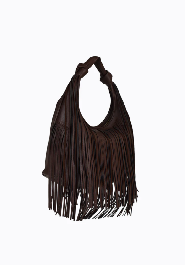 Peta + Jain Moss Fringe Bag