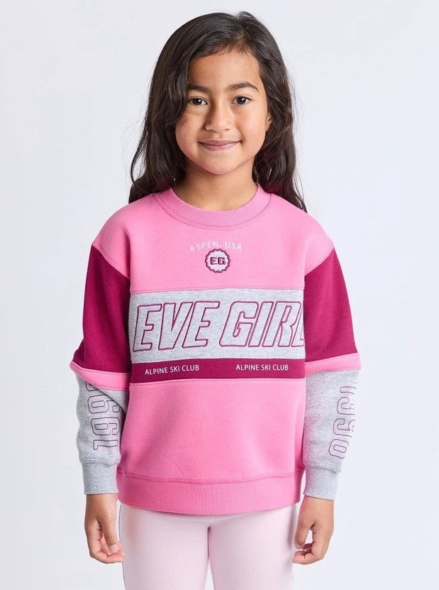 Eve Girl Alpine Panelled Crew (Size 3-7)