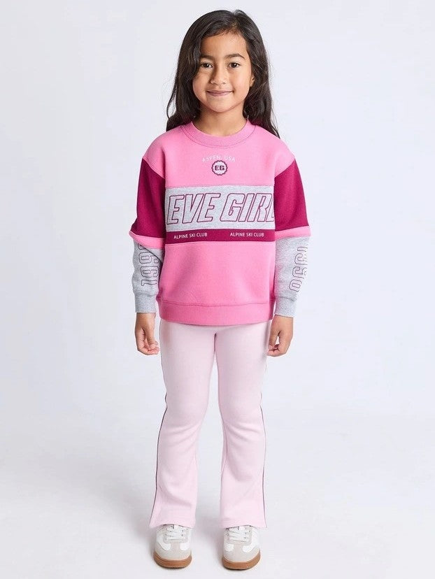 Eve Girl Alpine Panelled Crew (Size 3-7)