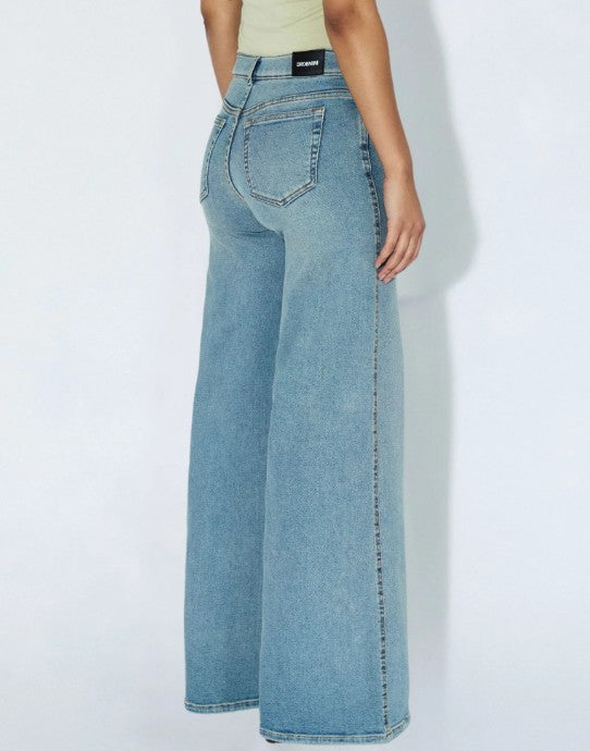 Dr Denim Zila Mid Wide Jeans