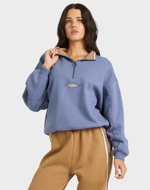 Billabong Wave Break Half Zip Crew