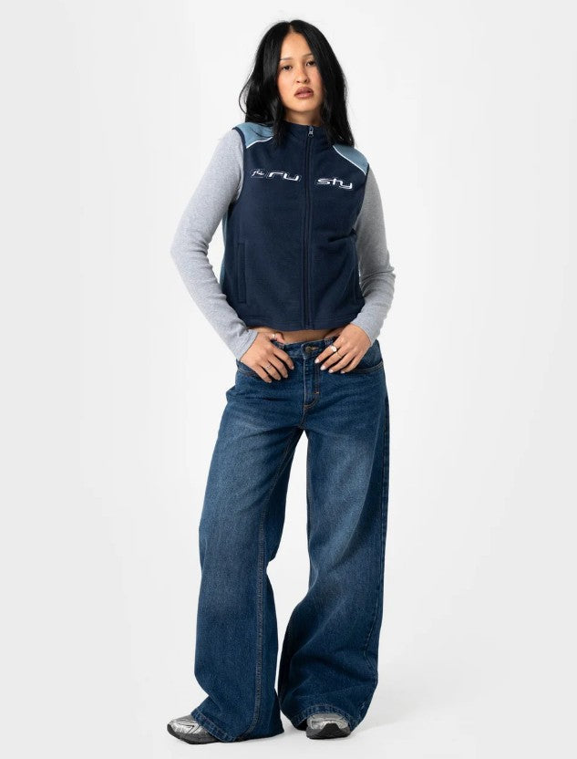 Rusty Mr Cool Polar Fleece Vest