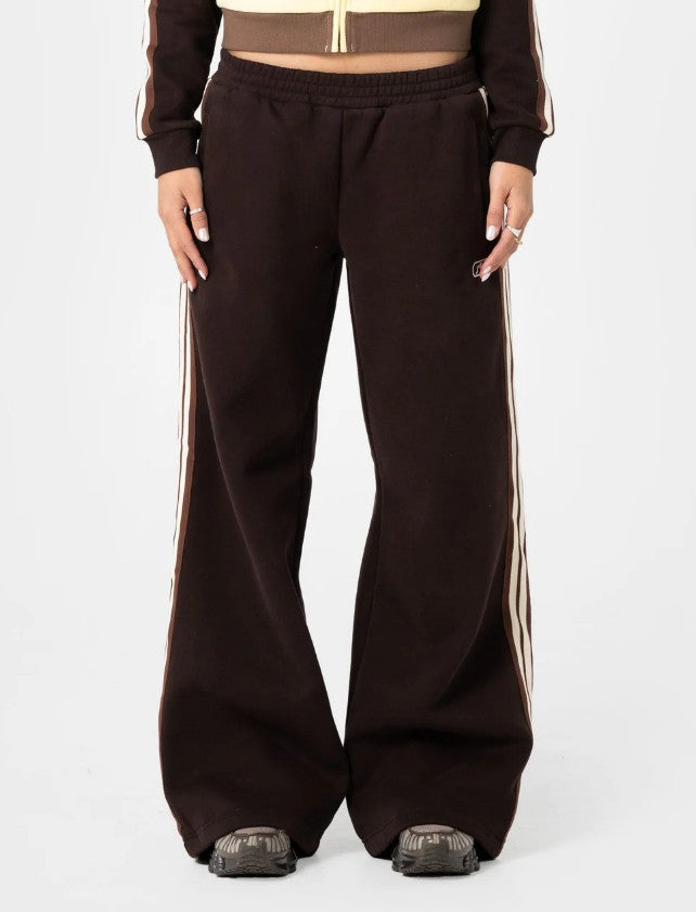 Rusty Toffee Wide Leg Fleece Pant