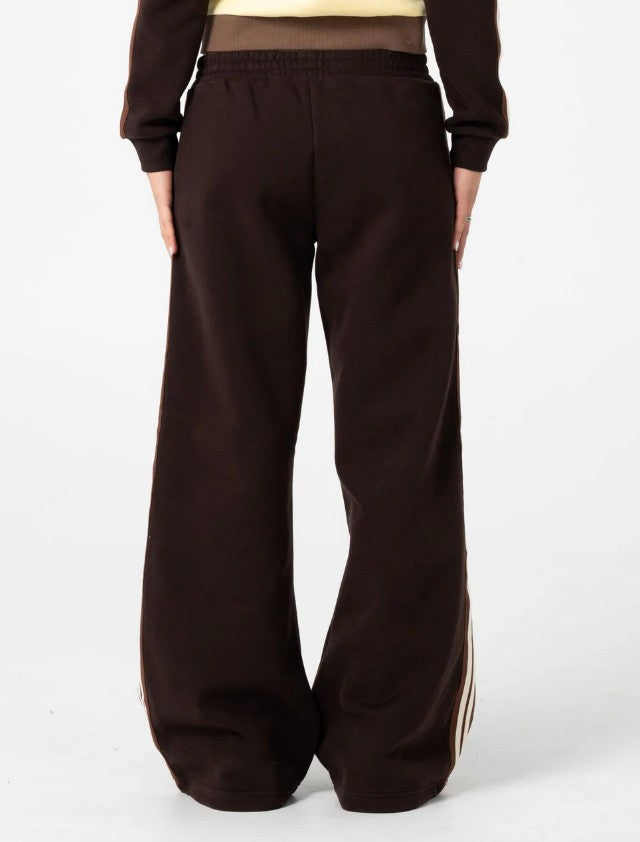 Rusty Toffee Wide Leg Fleece Pant