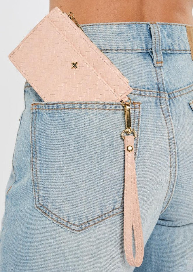 Peta + Jain Keira Swinger CC Wallet Pink Wv