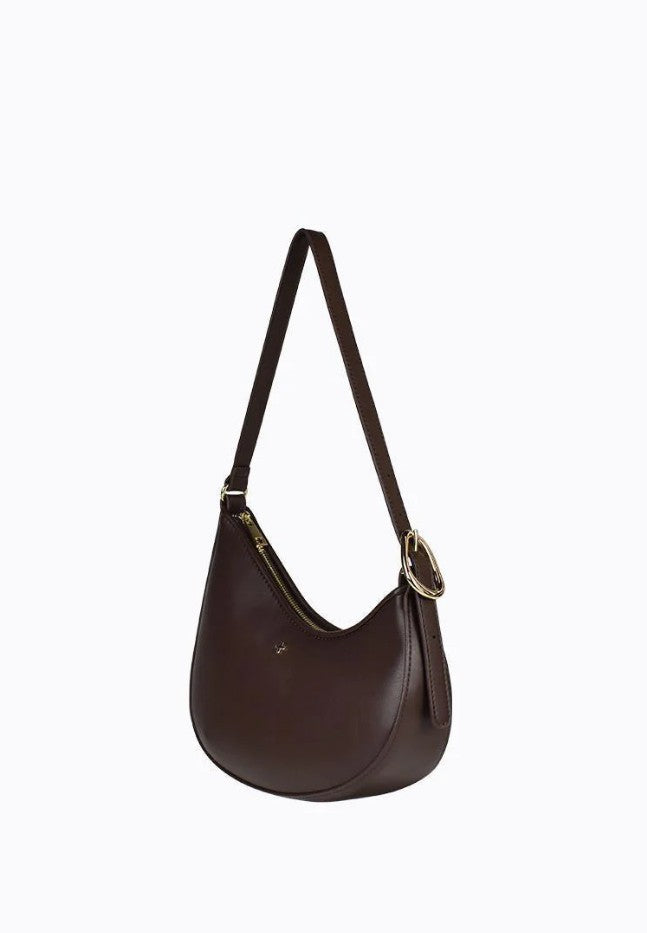 Peta  + Jain Cinder Assymetical Shoulder Bag choc
