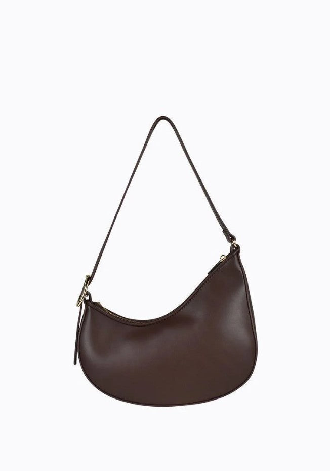Peta  + Jain Cinder Assymetical Shoulder Bag choc