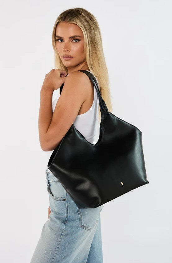 Peta + Jain Laleh Curved Tote Blk