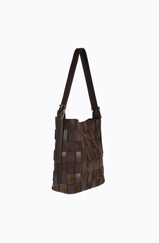 Peta + Jain Roni Woven Bucket Bag Cho