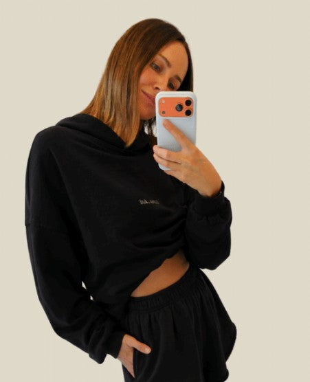 Luna Lane The Minty Hoodie Blk
