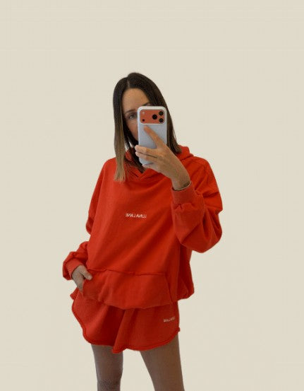 Luna Lane The Minty Hoodie Chilli