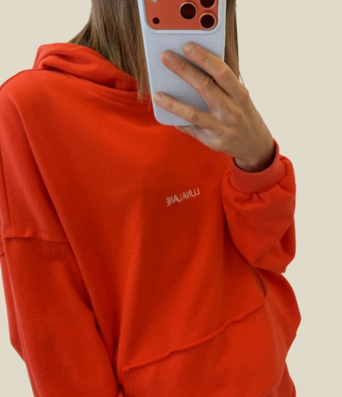 Luna Lane The Minty Hoodie Chilli
