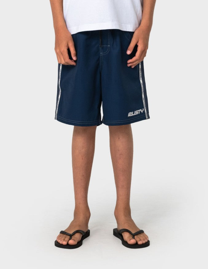 Rusty Flip Daddy Elastic Taped Boardshort Boys
