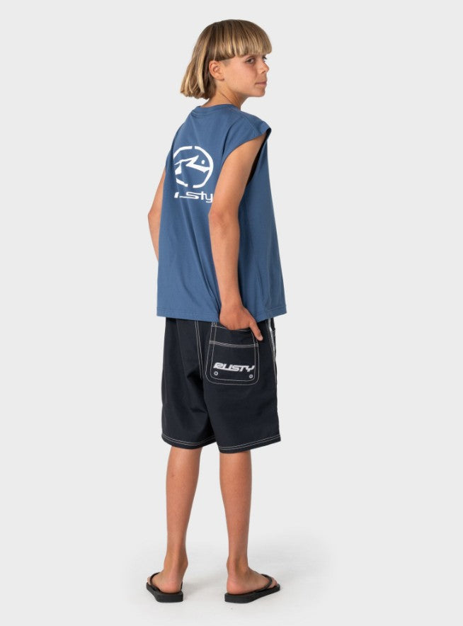 Rusty Flip Daddy Elastic Taped Boardshort Boys