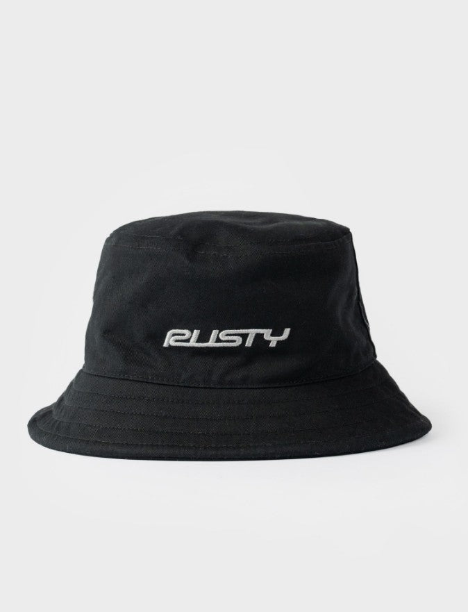 Rusty Black List Reversible Bucket Hat