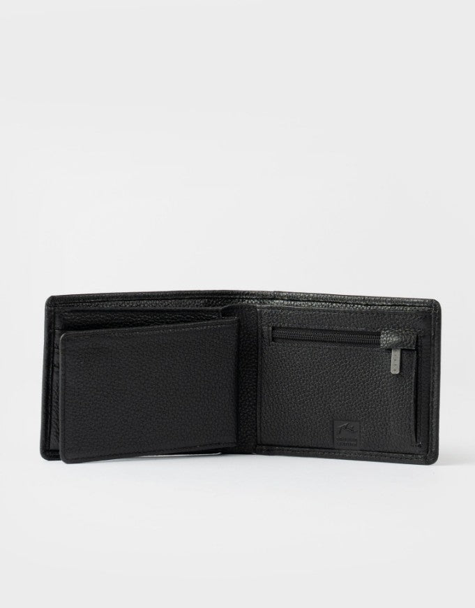 Rusty High River 3 Leather Wallet