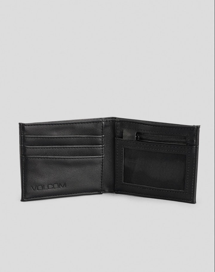 Volcom Slim Stone Wallet Black