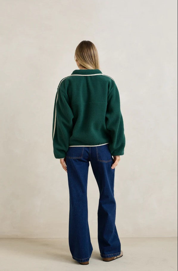 Rhythm Camp Half Zip Sherpa Pullover