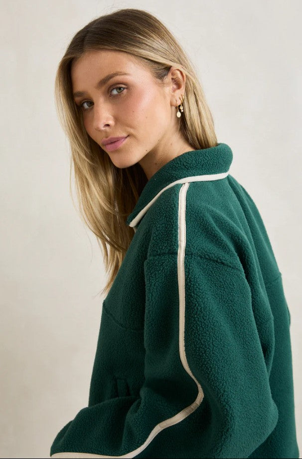 Rhythm Camp Half Zip Sherpa Pullover