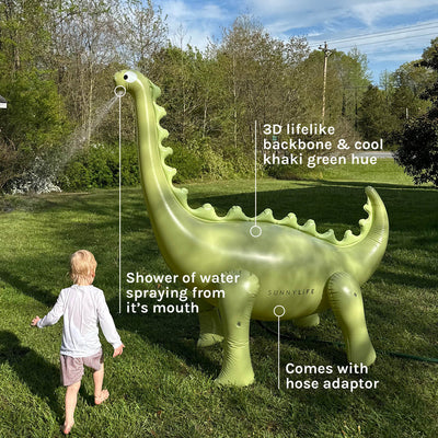Sunnylife Dino Giant Sprinkler Into the Wild Khaki