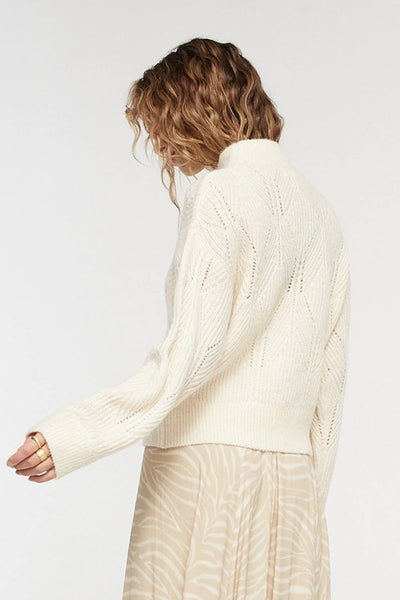 Tigerlily Reverie Devra Diamond Sweater Cream