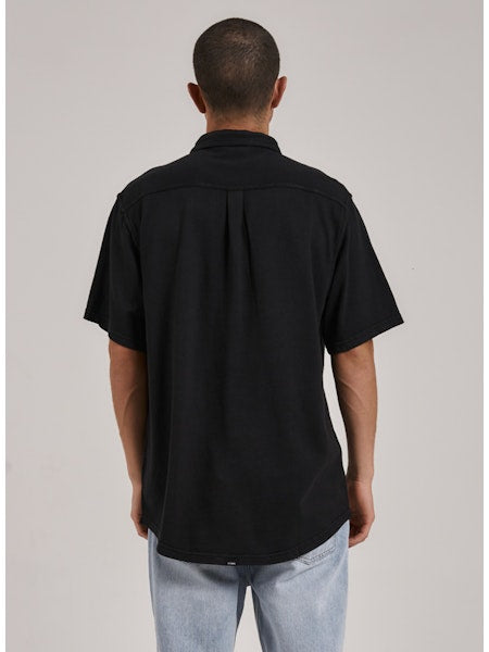 Thrills Hemp Thrills Oversized Short Sleeve Jersey Shirt - Black