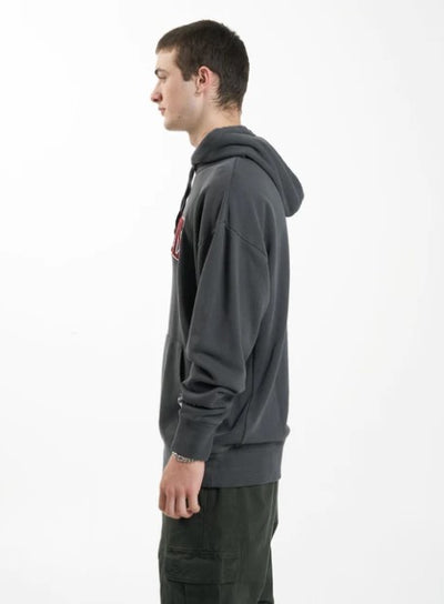 Thrills Stand Firm Slouch Pull On Hood - Merch Black