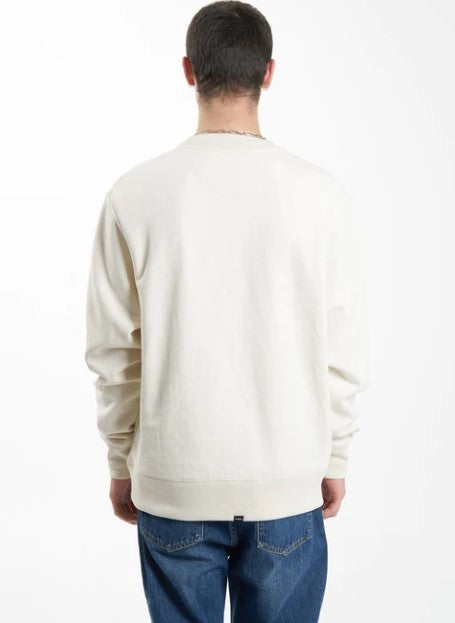 Thrills Steadfast Oversize Crew - Unbleached