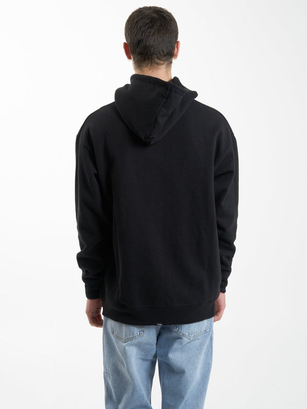 Thrills Cortex Zip Hood Fleece - Black