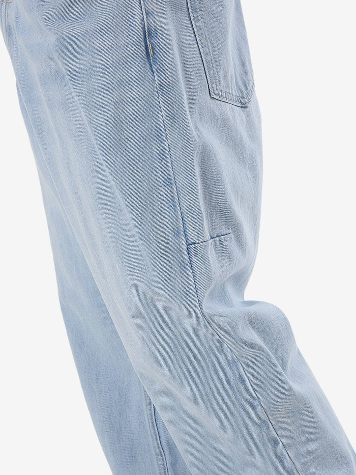 Thrills Hazed Slacker Denim Jean - Light Ash Blue