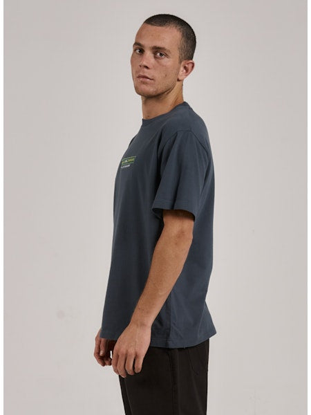 Thrills Wonderland Merch Fit Tee - Dark Slate