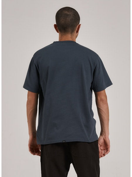 Thrills Wonderland Merch Fit Tee - Dark Slate