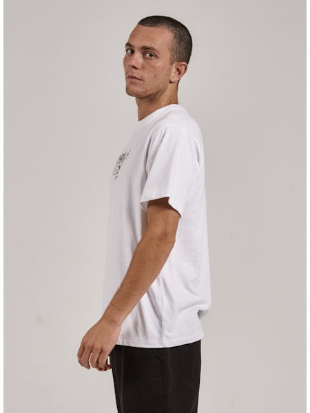 Thrills Bad Habits Club Merch Fit Tee - White